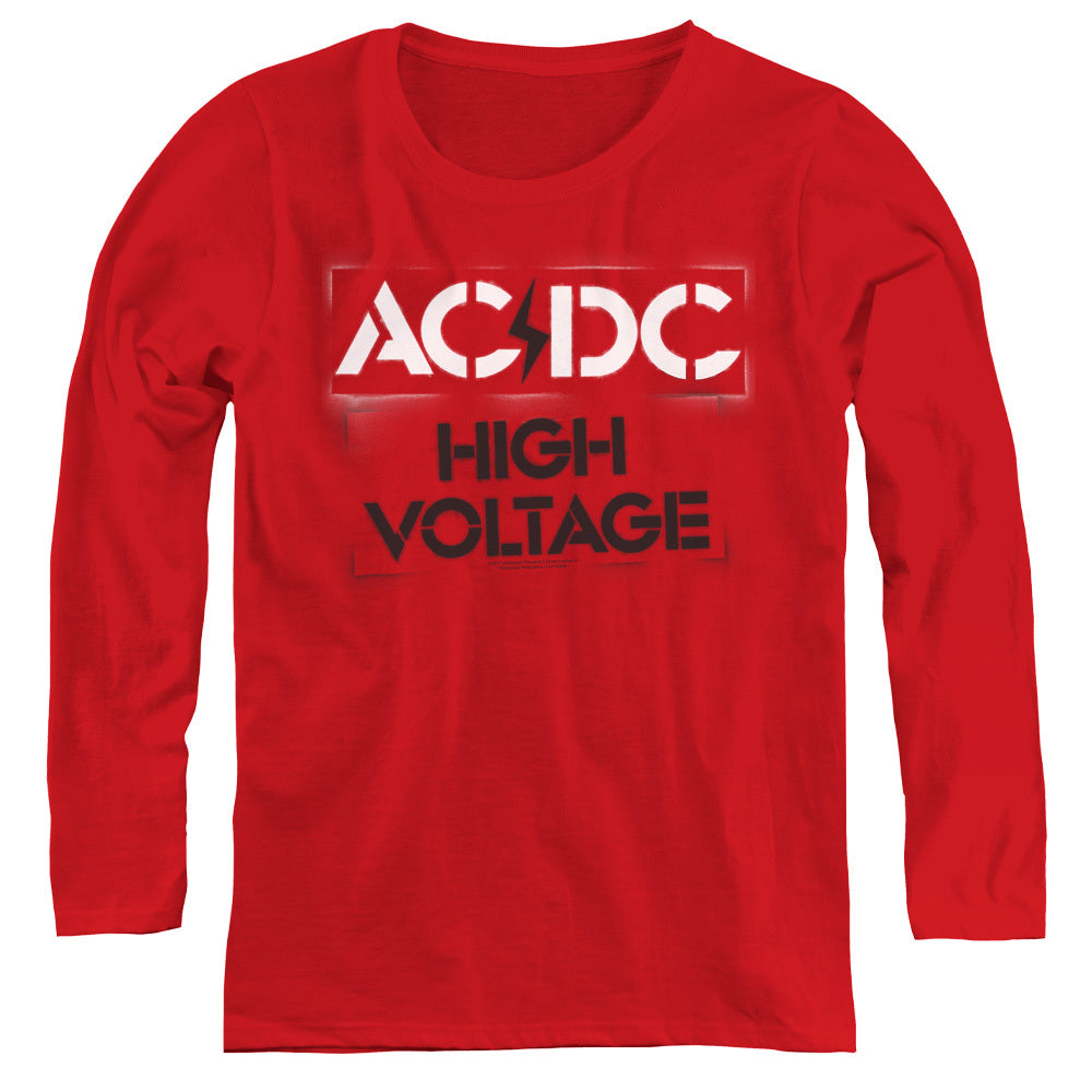 High Voltage Stencil Womens Logo