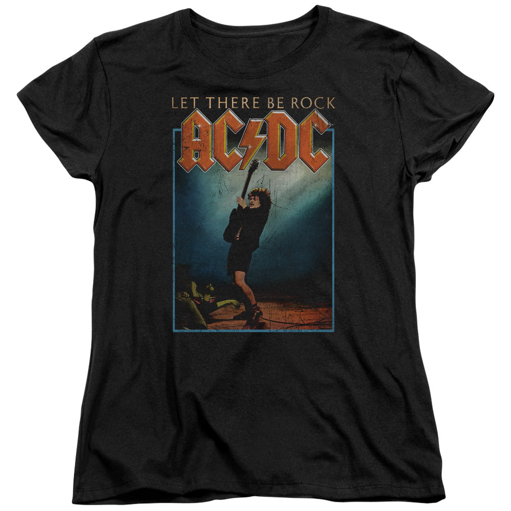 Let There Be Rock Womens Logo