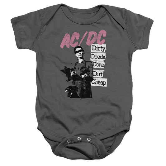 Dirty Deeds Infant Snapsuit
