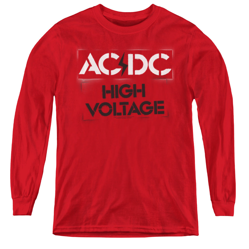 High Voltage Stencil Youth Logo