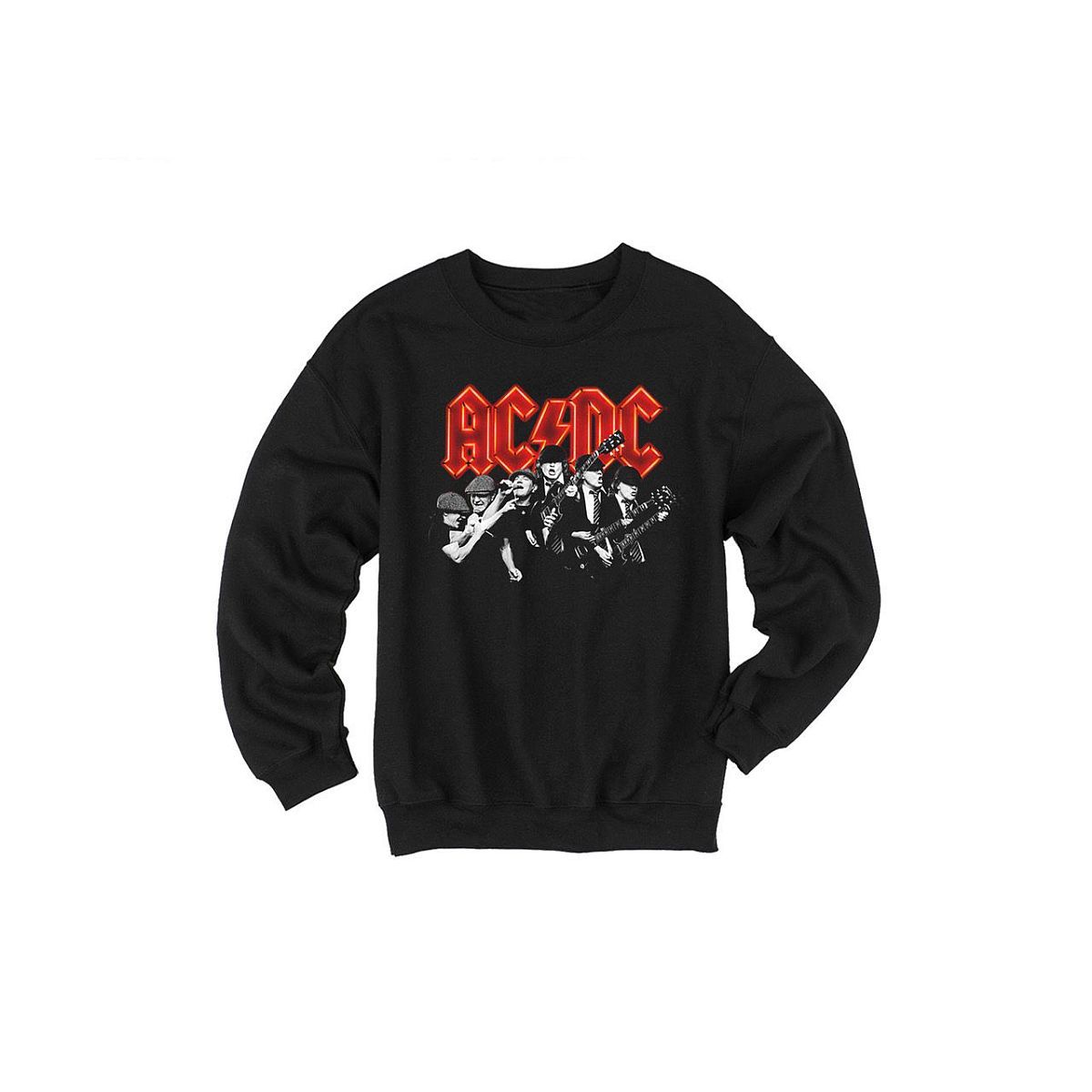 Angus/Brian Black Crew Neck Sweatshirt