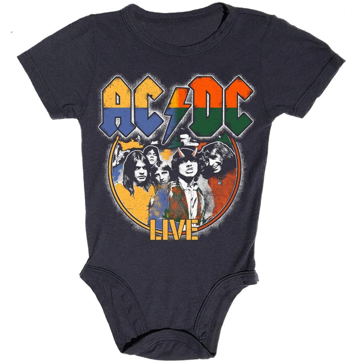 AC/DC LIVE Colorblock Graphic Onesie