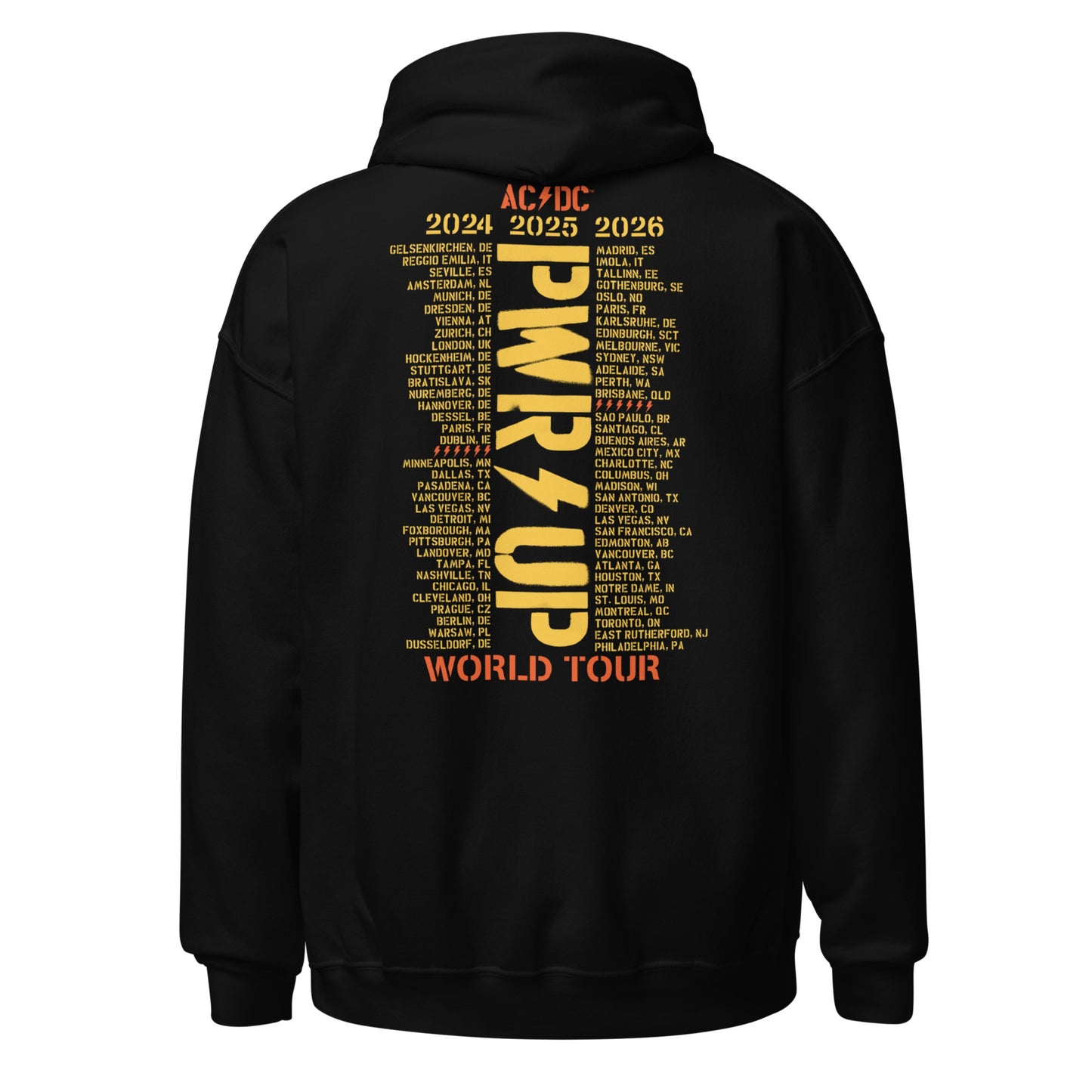 PWR UP World Tour Hoodie