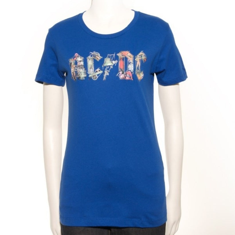 Blue Ladies Icon T-Shirt