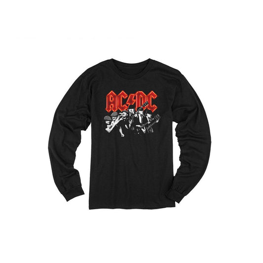 Angus/Brian Black Long Sleeve T-Shirt