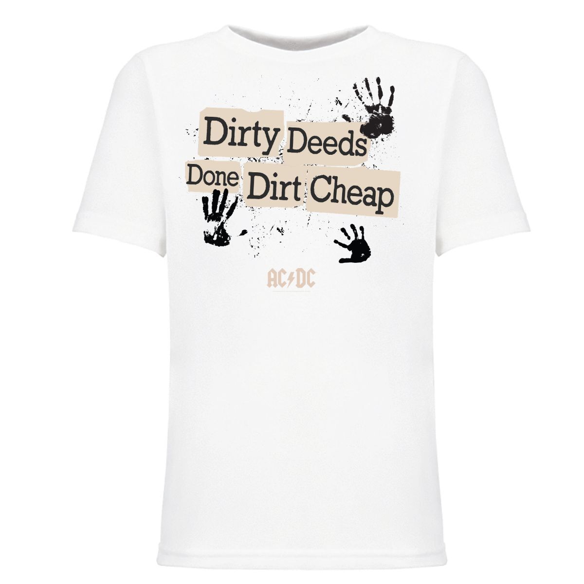 Dirty Hands Youth Tee White