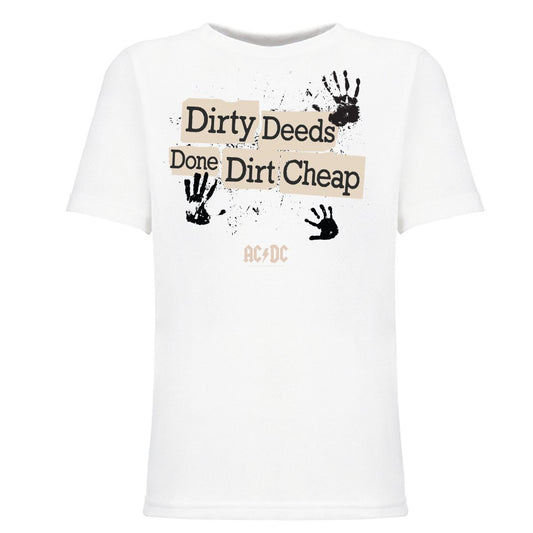 Dirty Hands Youth Tee White
