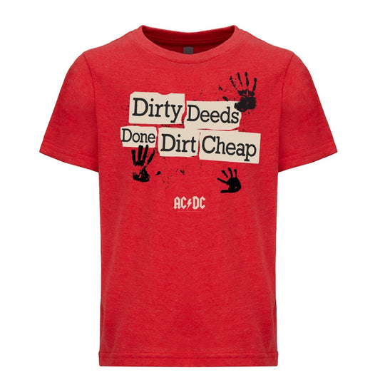 Dirty Hands Youth Tee Red