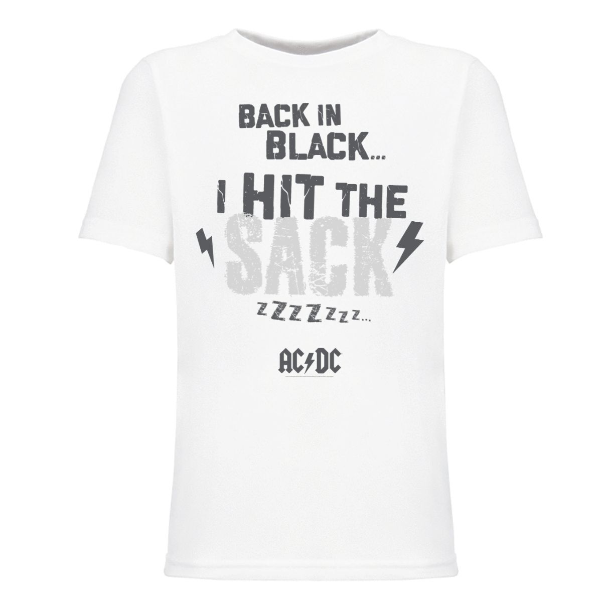 Hit The Sack Youth Tee White