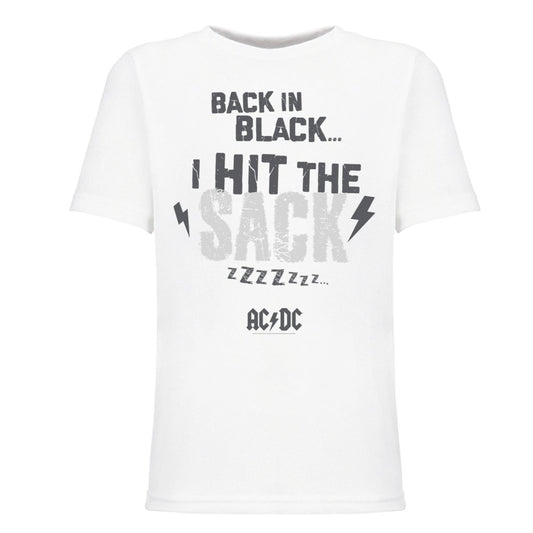 Hit The Sack Youth Tee White