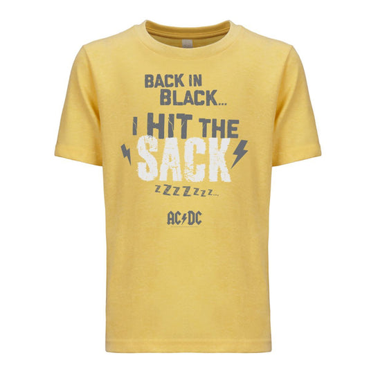 Hit The Sack Youth Tee Yellow
