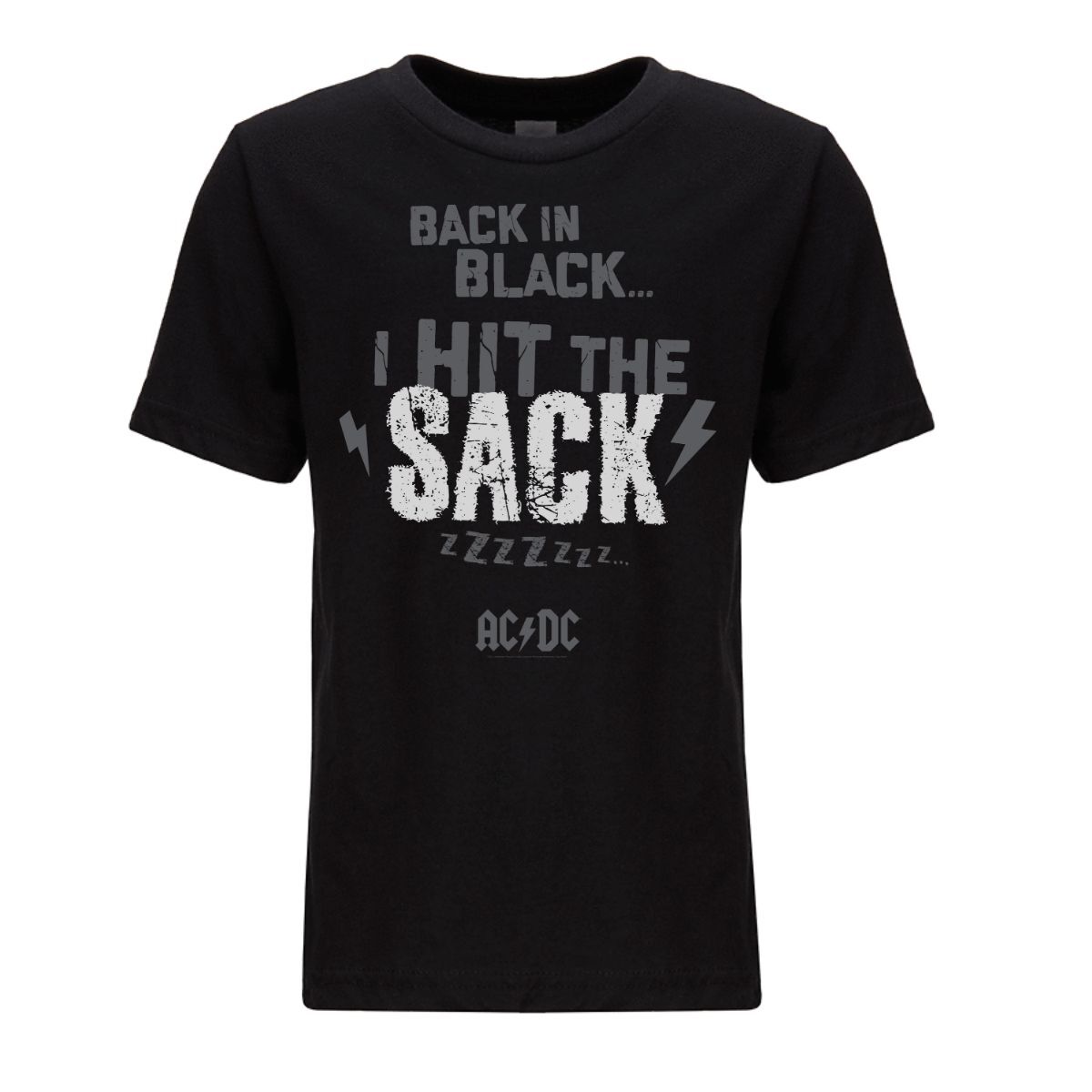 Hit The Sack Youth Tee Black