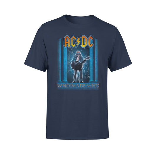 AC/DC Who Made Who Navy Tee