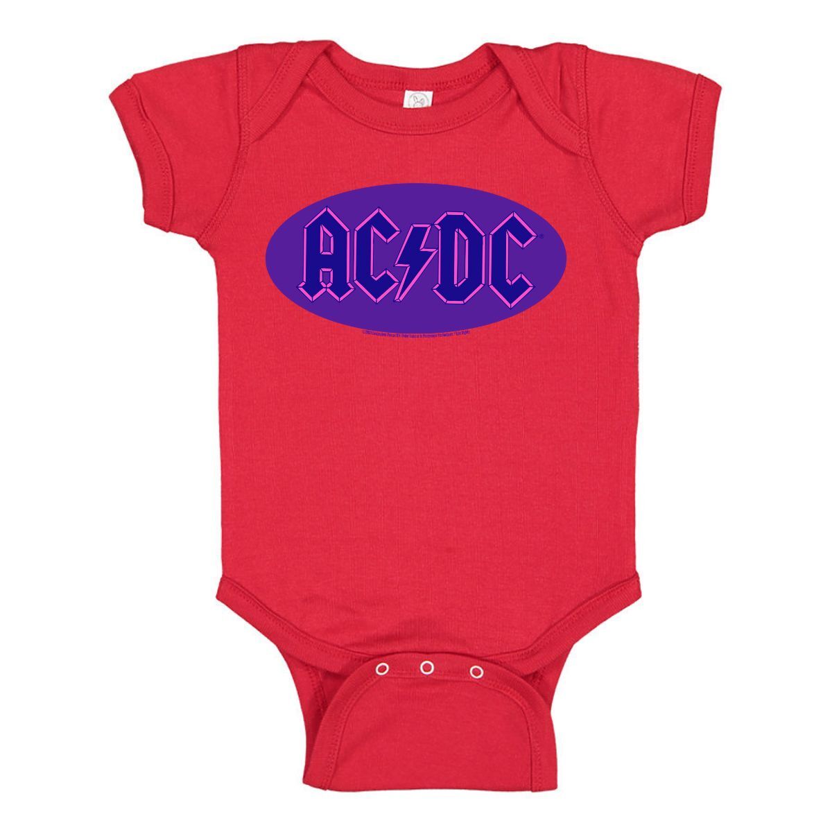 AC/DC Oval Logo Design