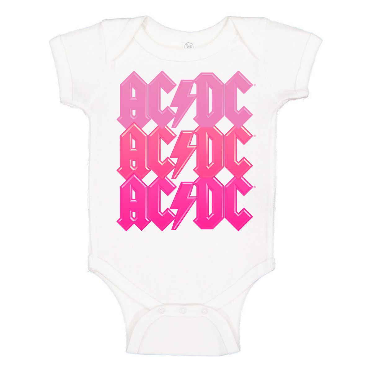 AC/DC Kids Pink Pastel Design