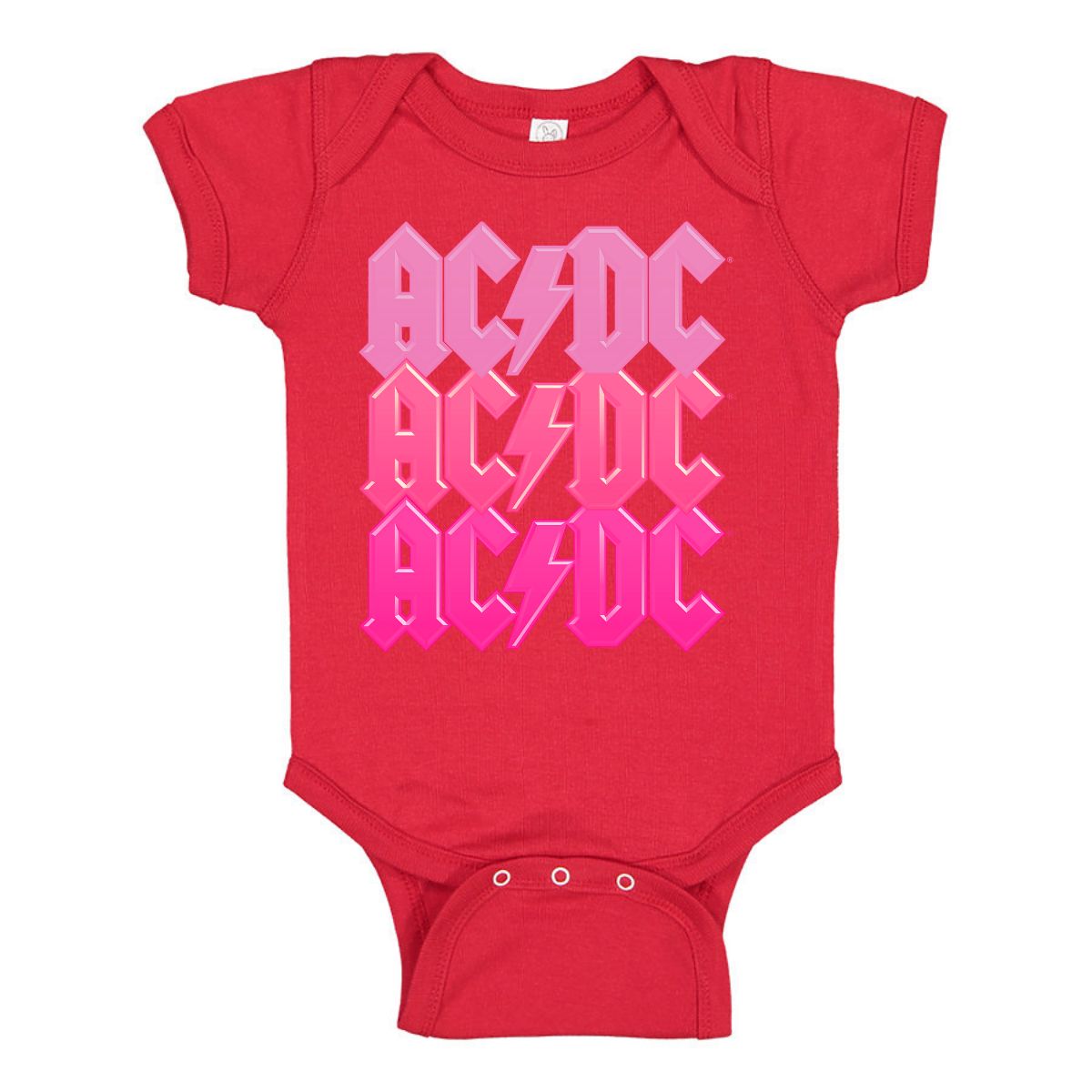 AC/DC Kids Pink Pastel Design