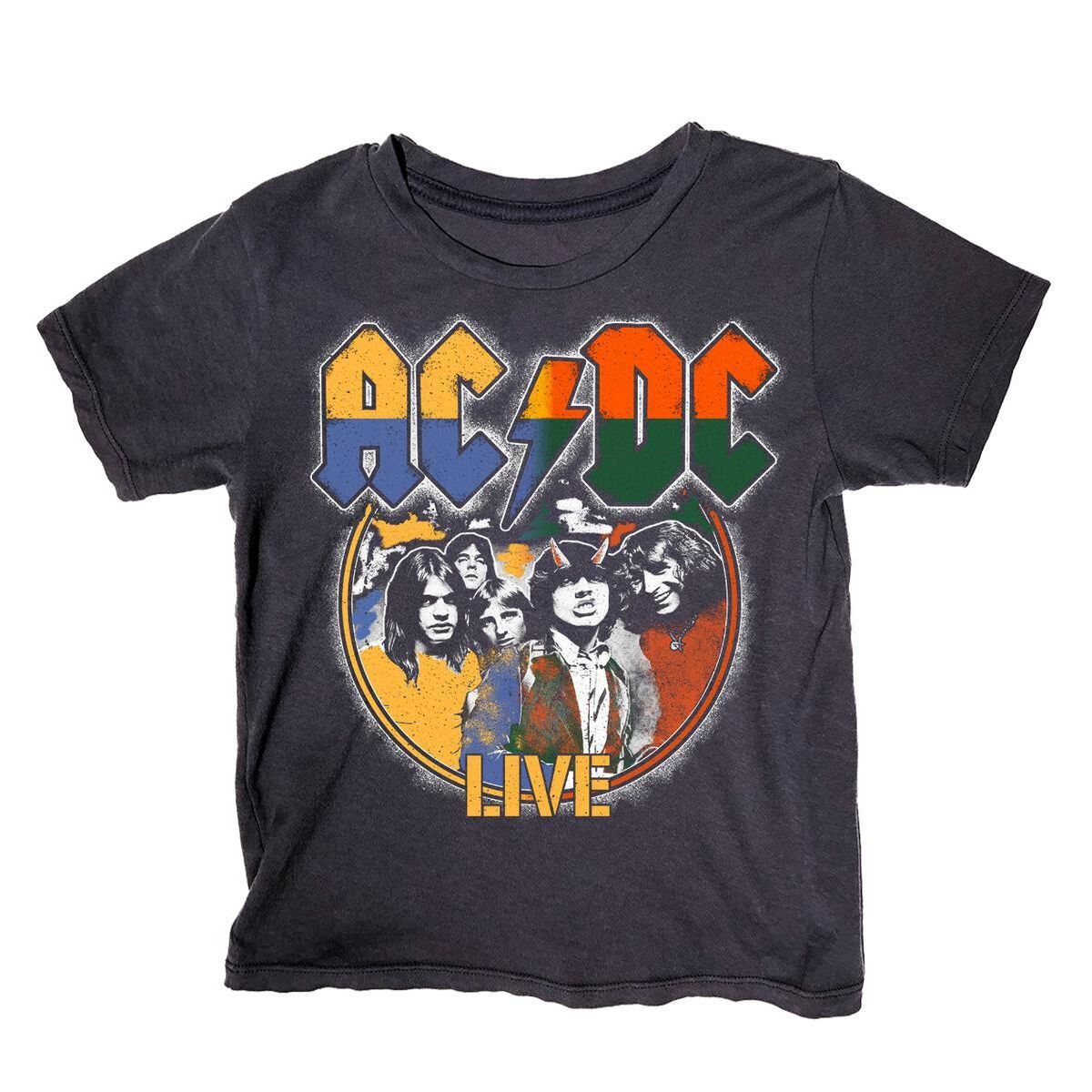 AC/DC LIVE Colorblock Graphic Tee