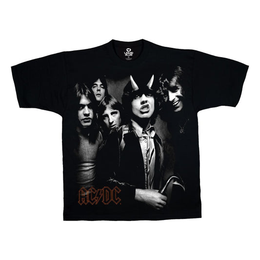 AC/DC Highway Group Black T-Shirt