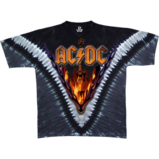 AC/DC Hells Bells Tie-Dye T-Shirt