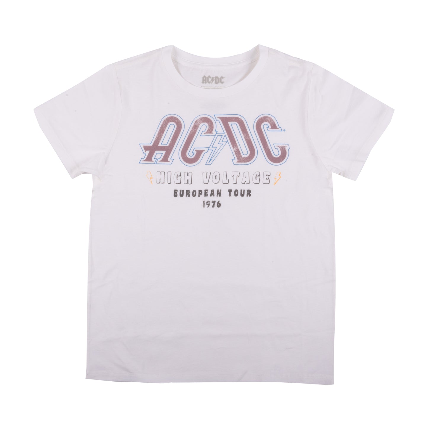 High Voltage European Tour 1976 Womens T-shirt