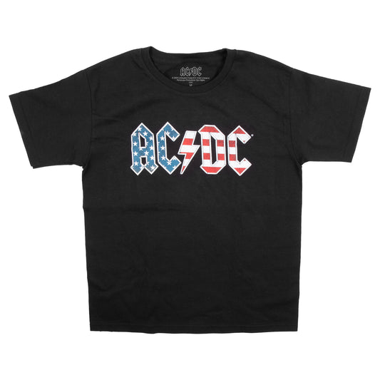 AC/DC American Flag Logo T-Shirt