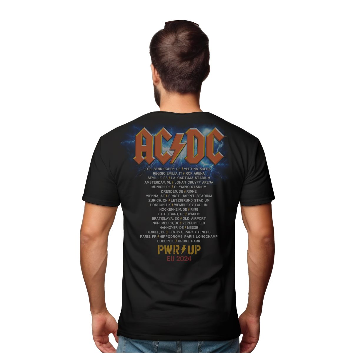 Angus PWR UP Tour T-Shirt