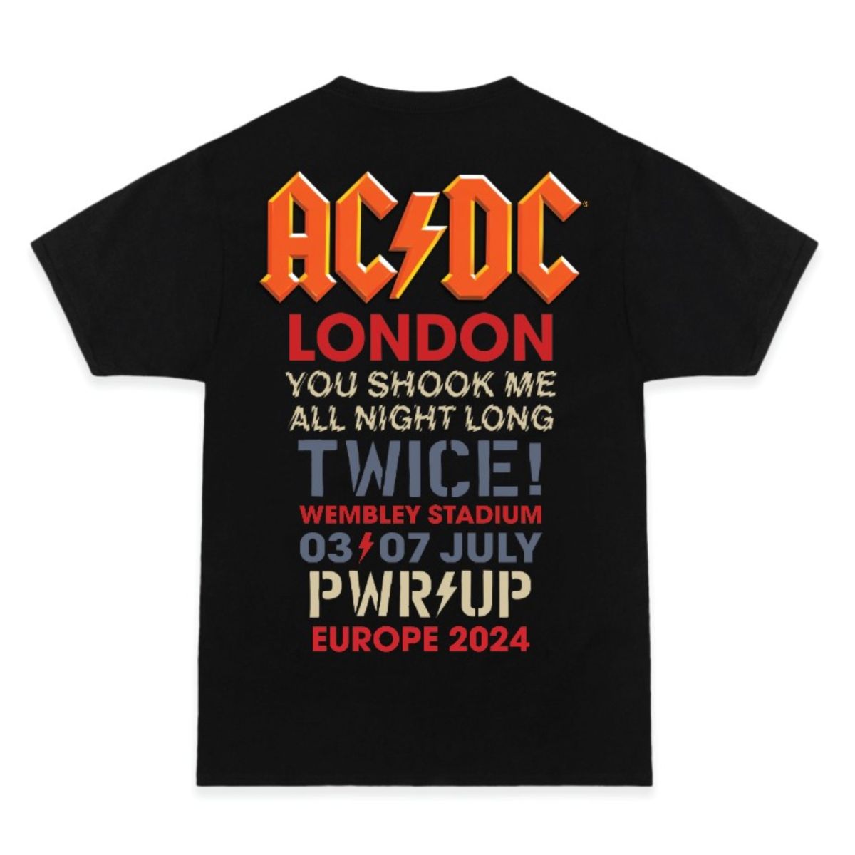London PWR UP Tour T-Shirt
