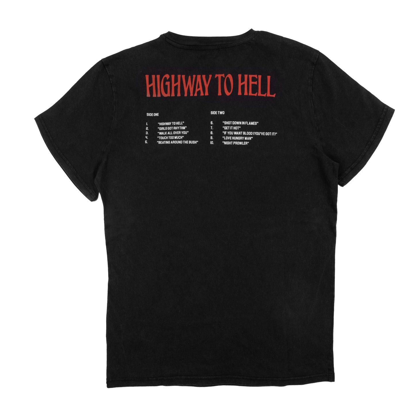 Highway to Hell Track List T-Shirt