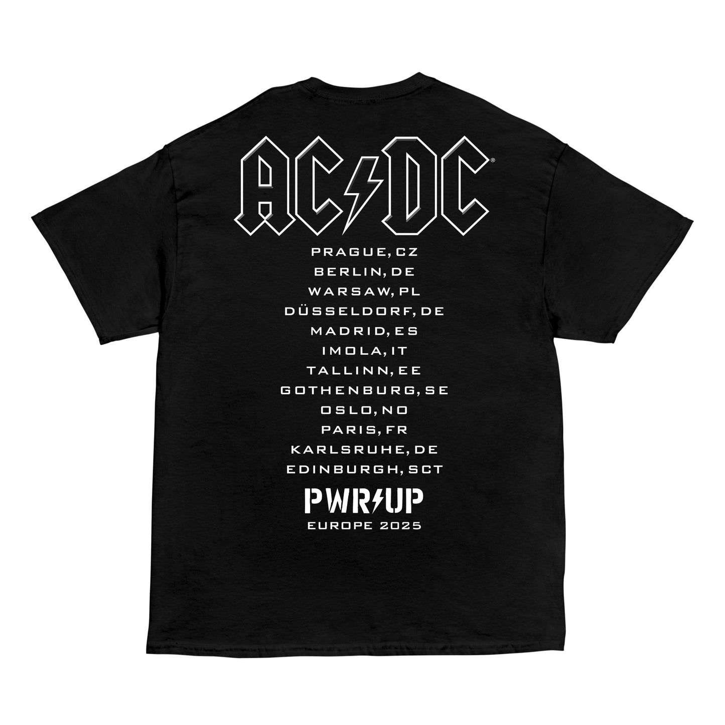 Angus Electric PWR UP Tour T-Shirt