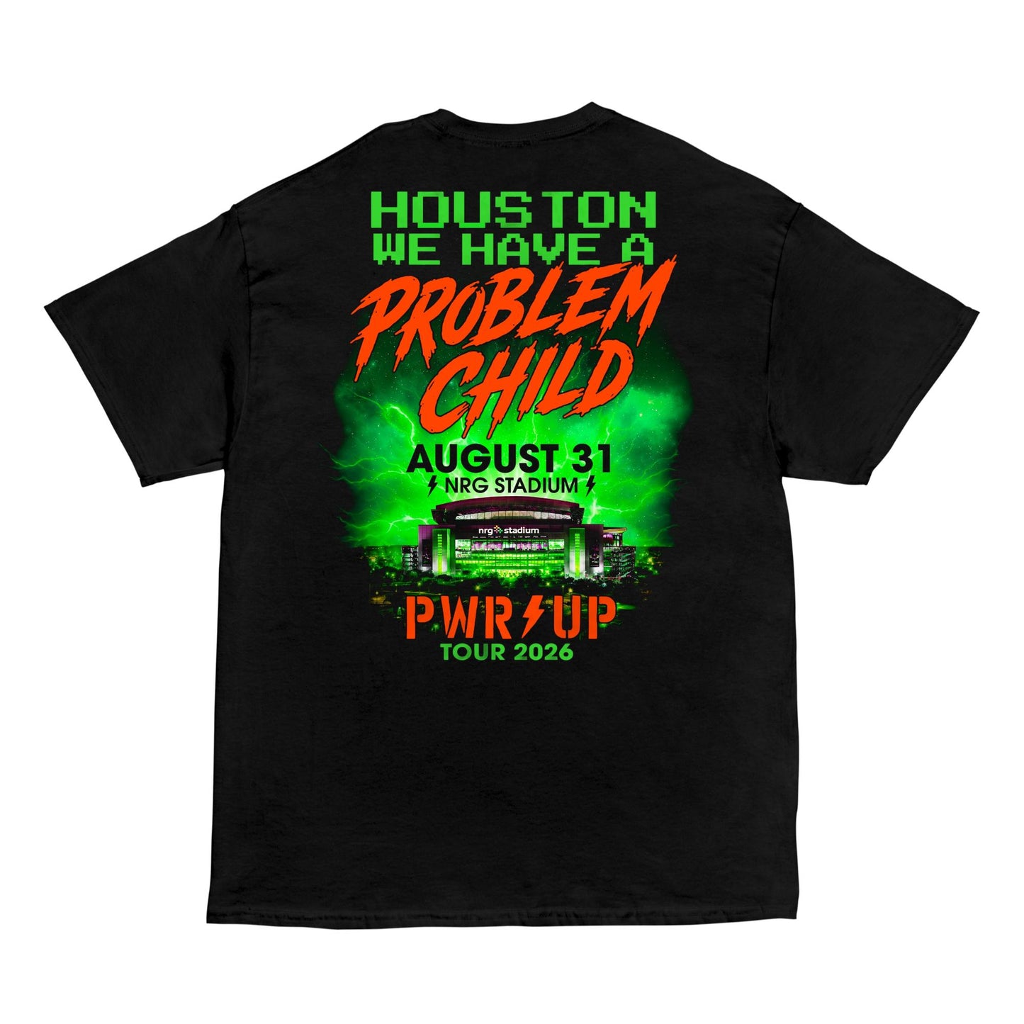 Houston PWR UP Tour T-Shirt