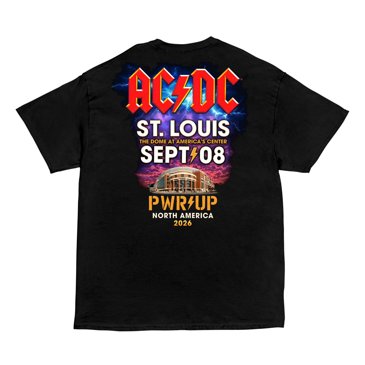 St Louis PWR UP Tour T-Shirt