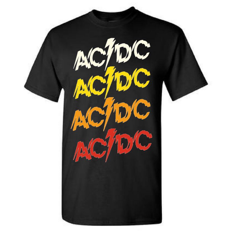 AC/DC Powerage Repeating Logo Tee