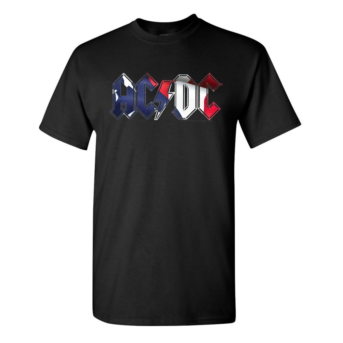 AC/DC Red, White Blue T-Shirt