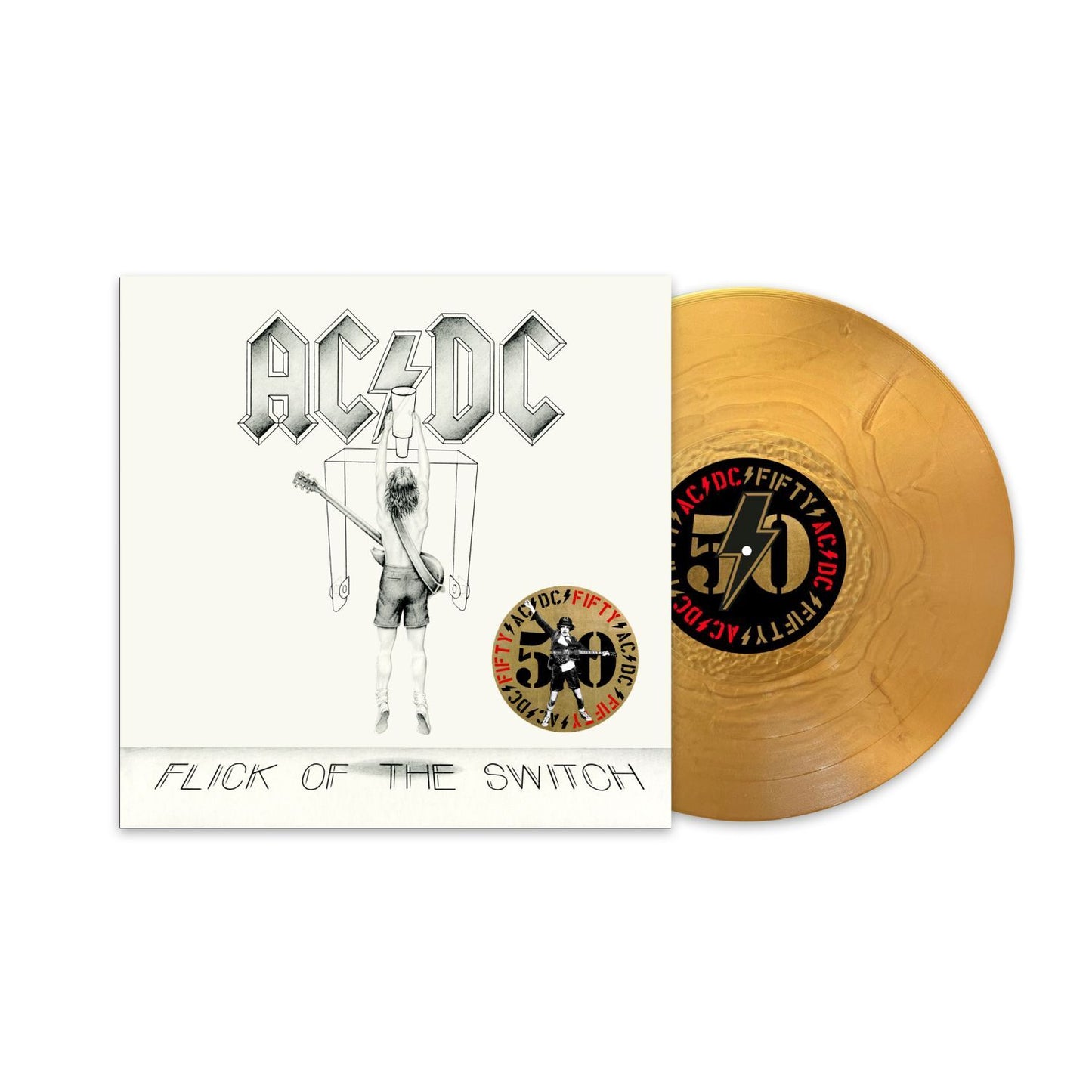 Flick Of The Switch (50th Anniversary Gold Color Vinyl) LP