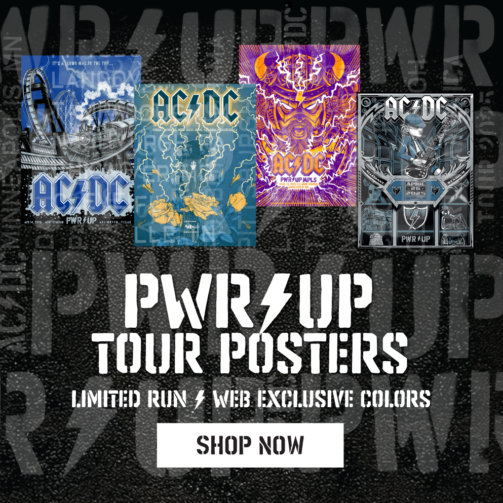 Shop Our Limited Edition Alternative Color Variation Tour Posters