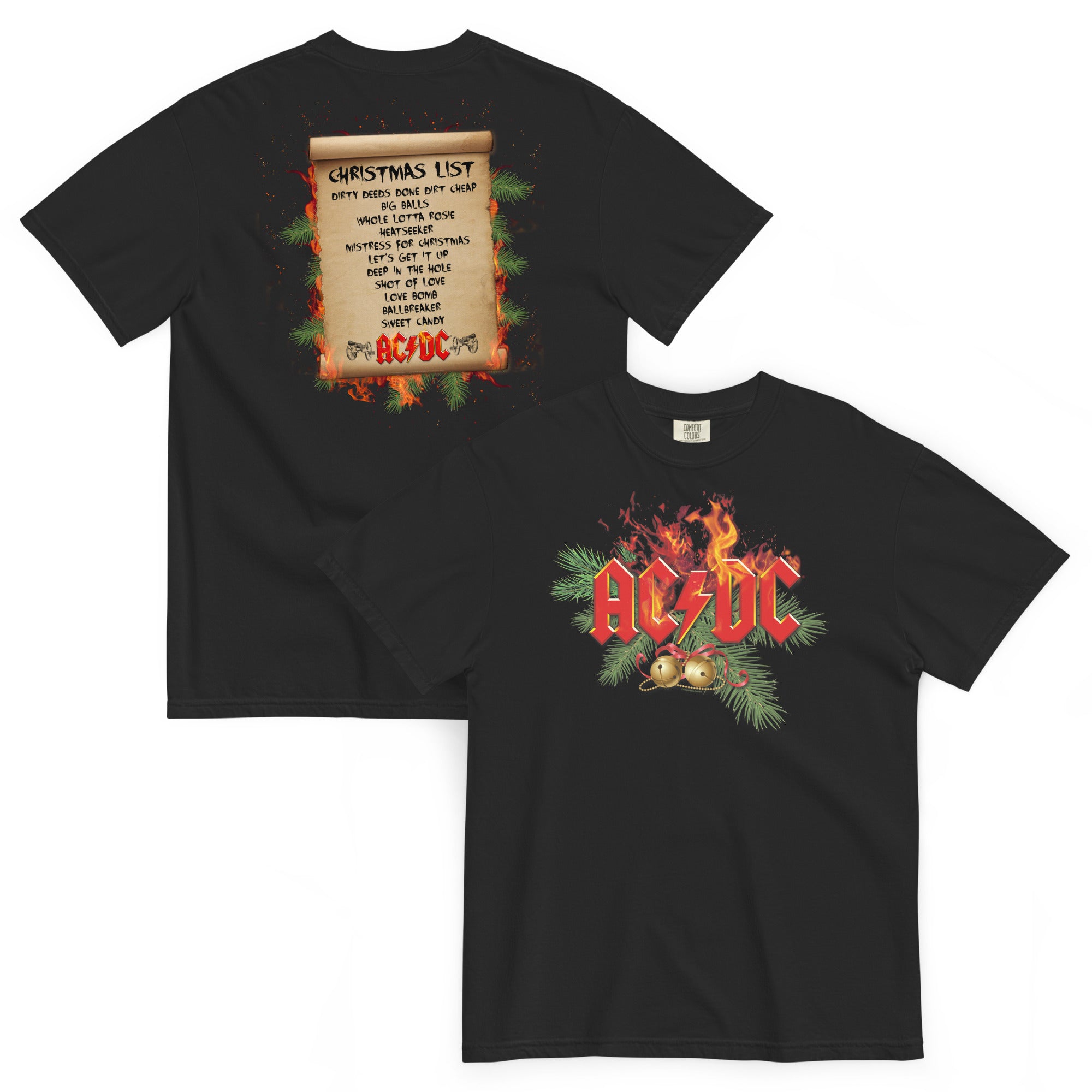 Holiday Wish List T-Shirt – AC/DC