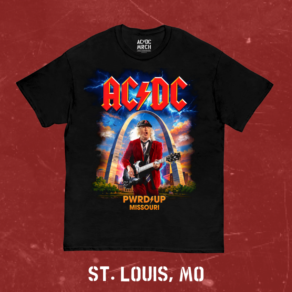 AC/DC PWR UP Tour 2026 Event Tees | Official AC/DC Store