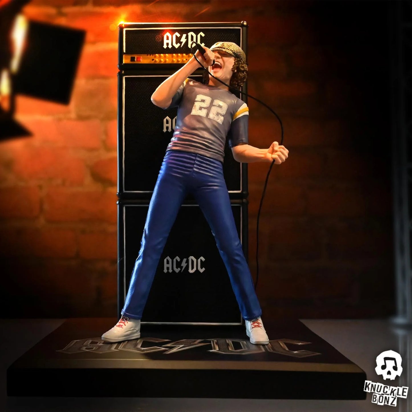 Brian Johnson Statue