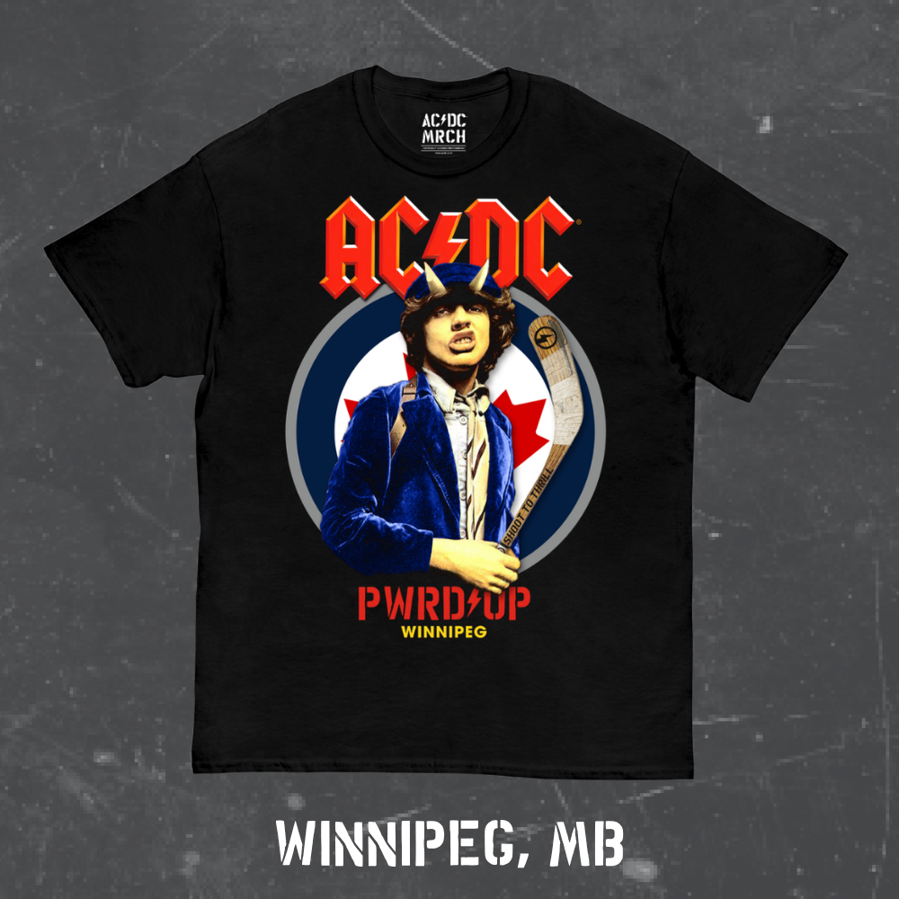 AC/DC PWR UP Tour 2026 Event Tees | Official AC/DC Store