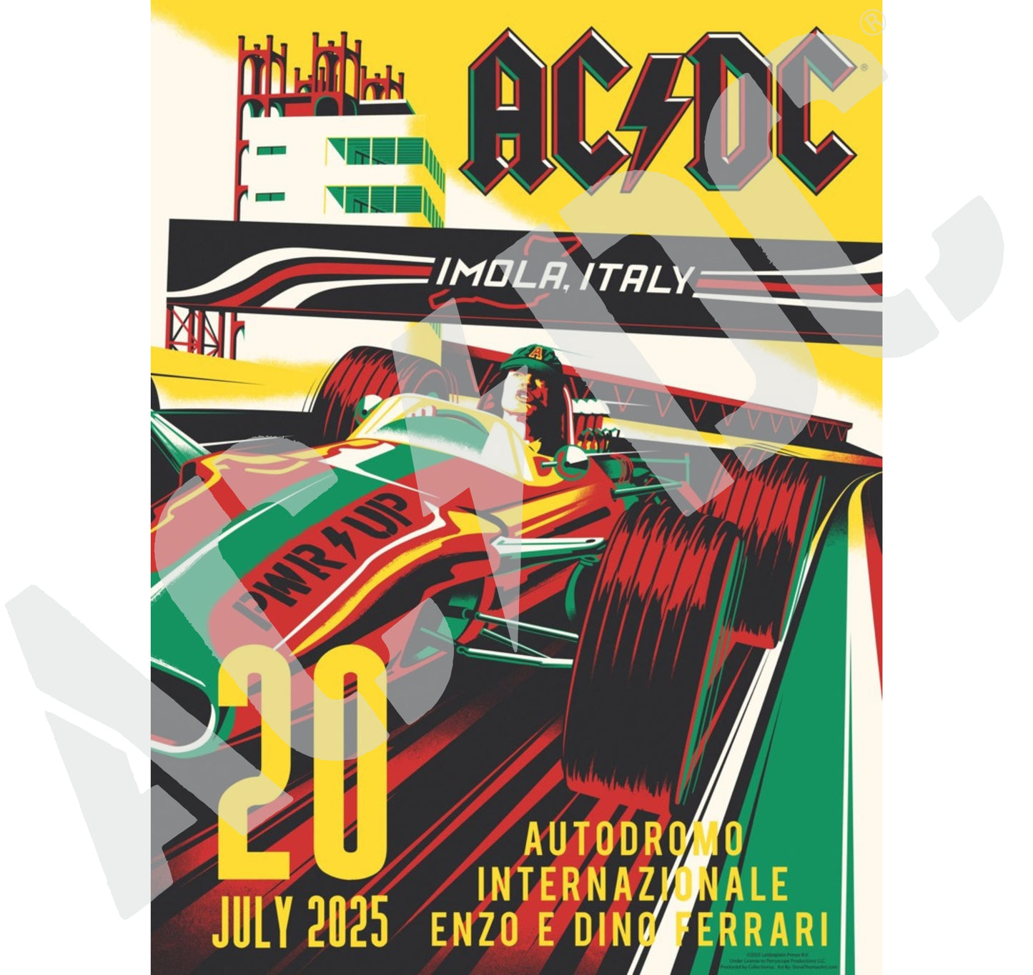 Imola PWR UP Tour Poster