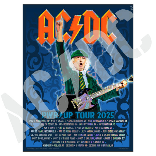 Australia PWR UP Tour Poster