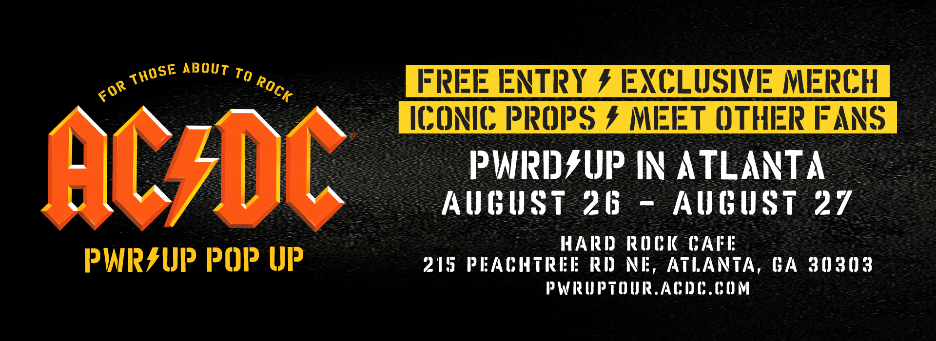 Atlanta Power Up tour pop-up