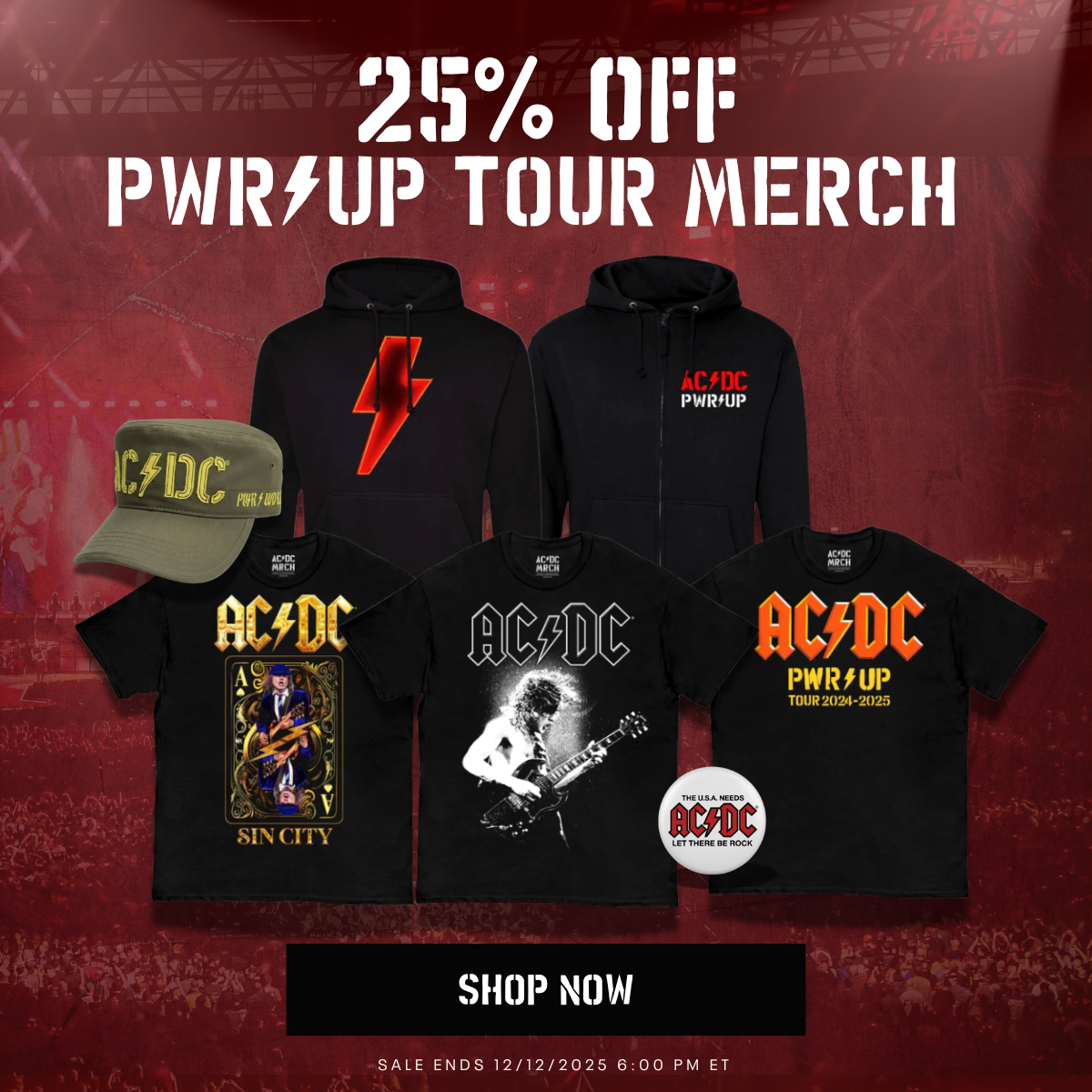 AC/DC Official Store | Shop AC/DC Merchandise & Apparel