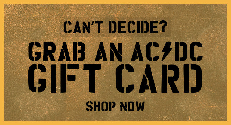 Can't decide? Grab an AC/DC gift card