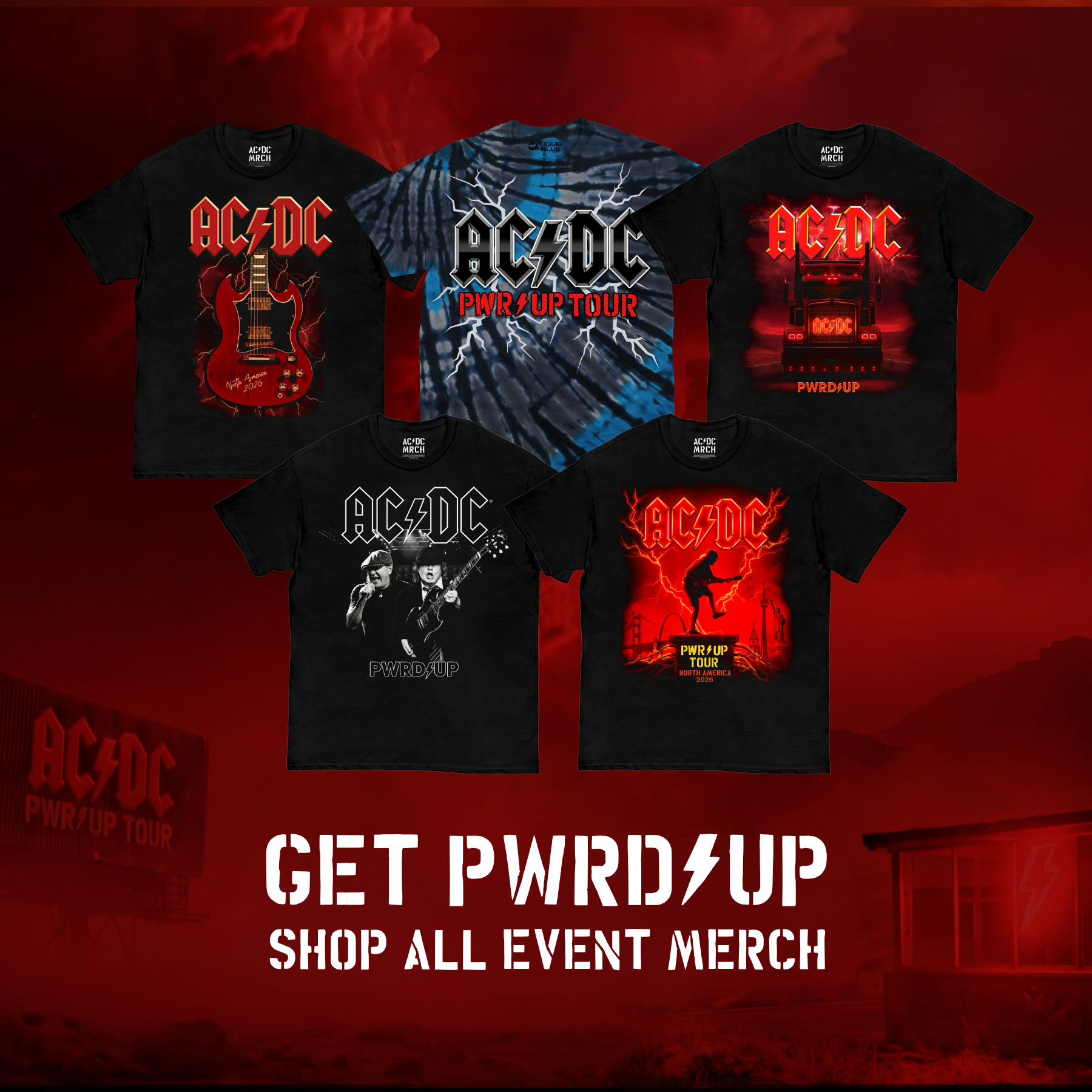 Shop all event merch