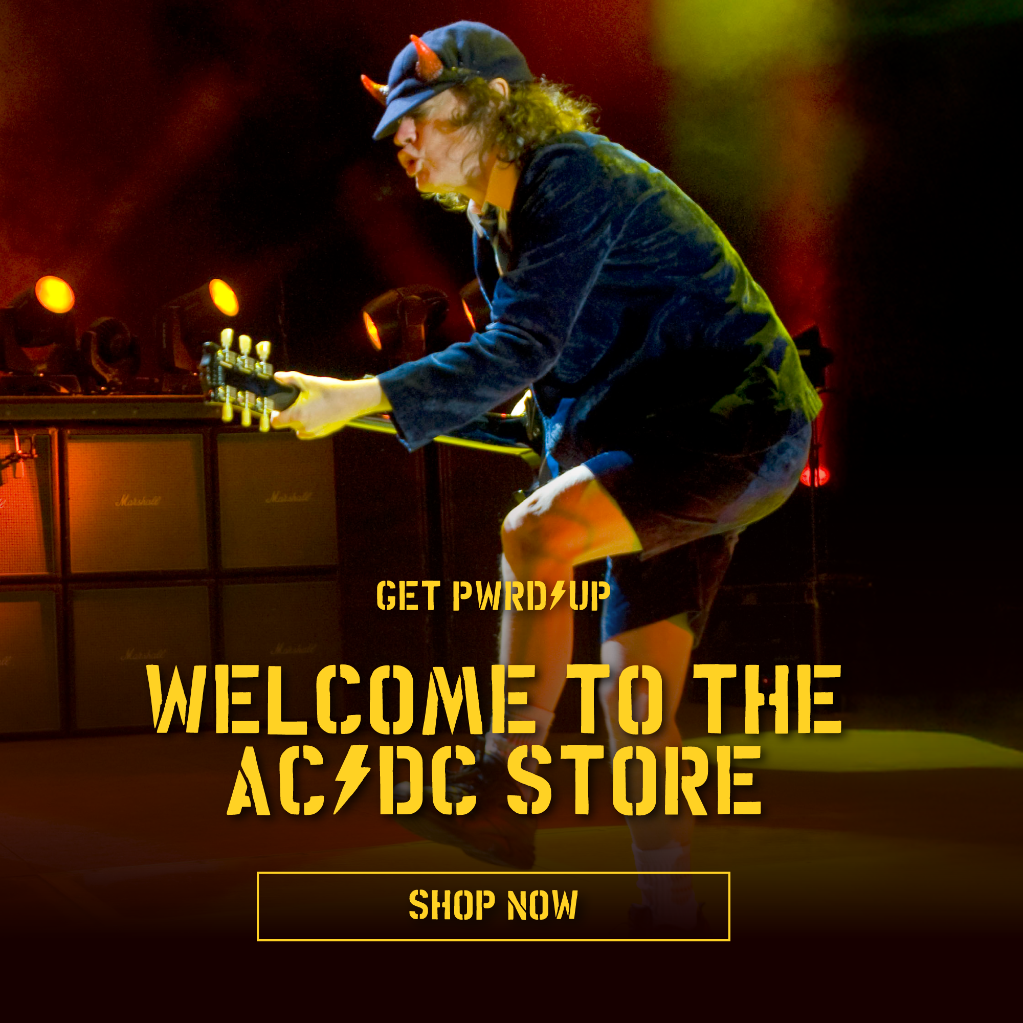 Welcome to the AC/DC Store! Shop Our New Arrivals!