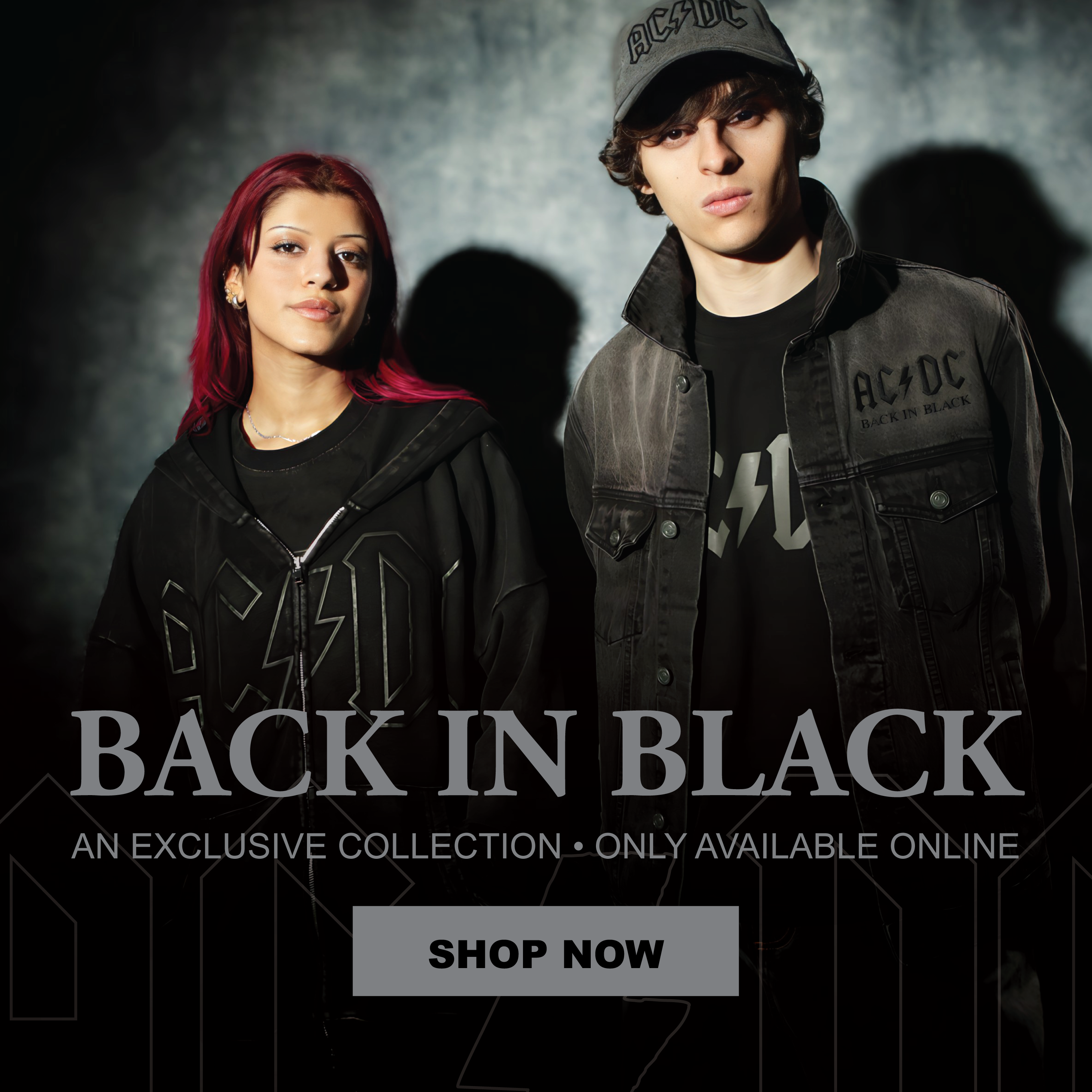 Back In Black. An exclusive collection only available online. Shop now.