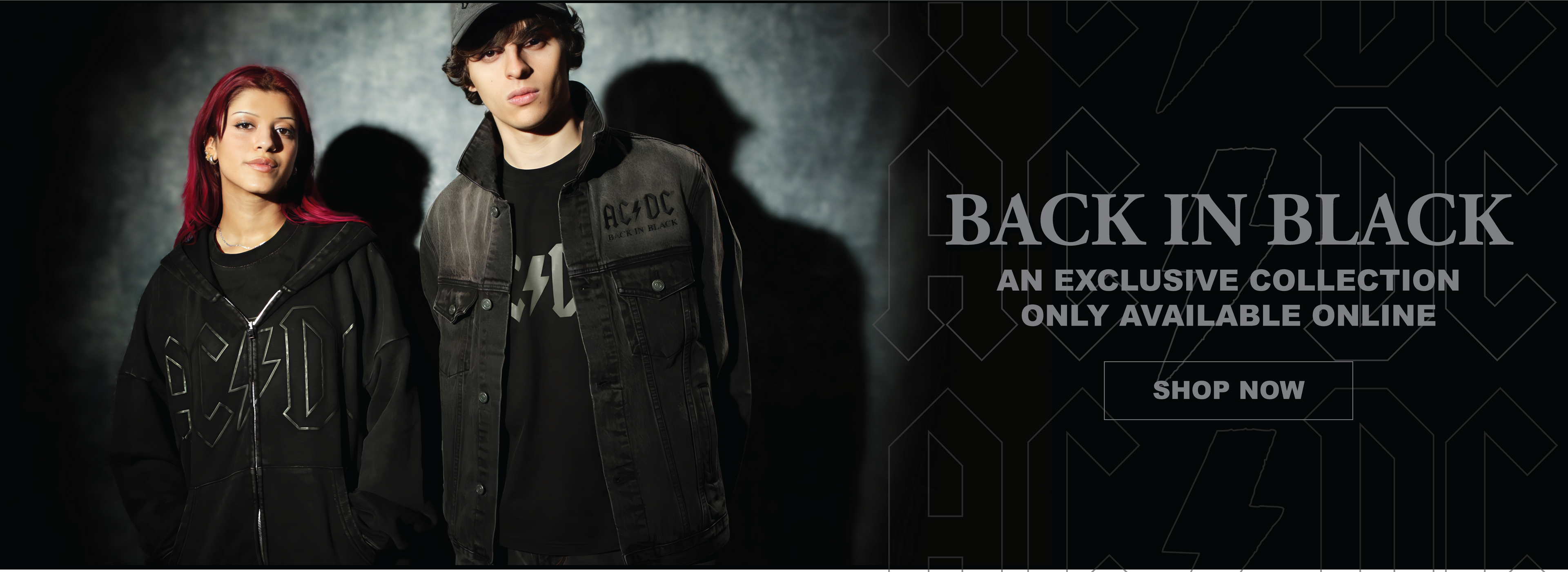 Back In Black. An exclusive collection only available online. Shop now.