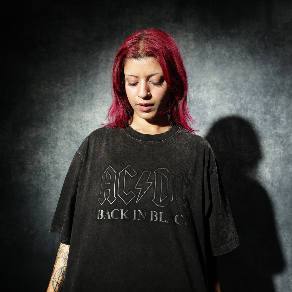 Back in Black Anniversary Puff Print T-Shirt