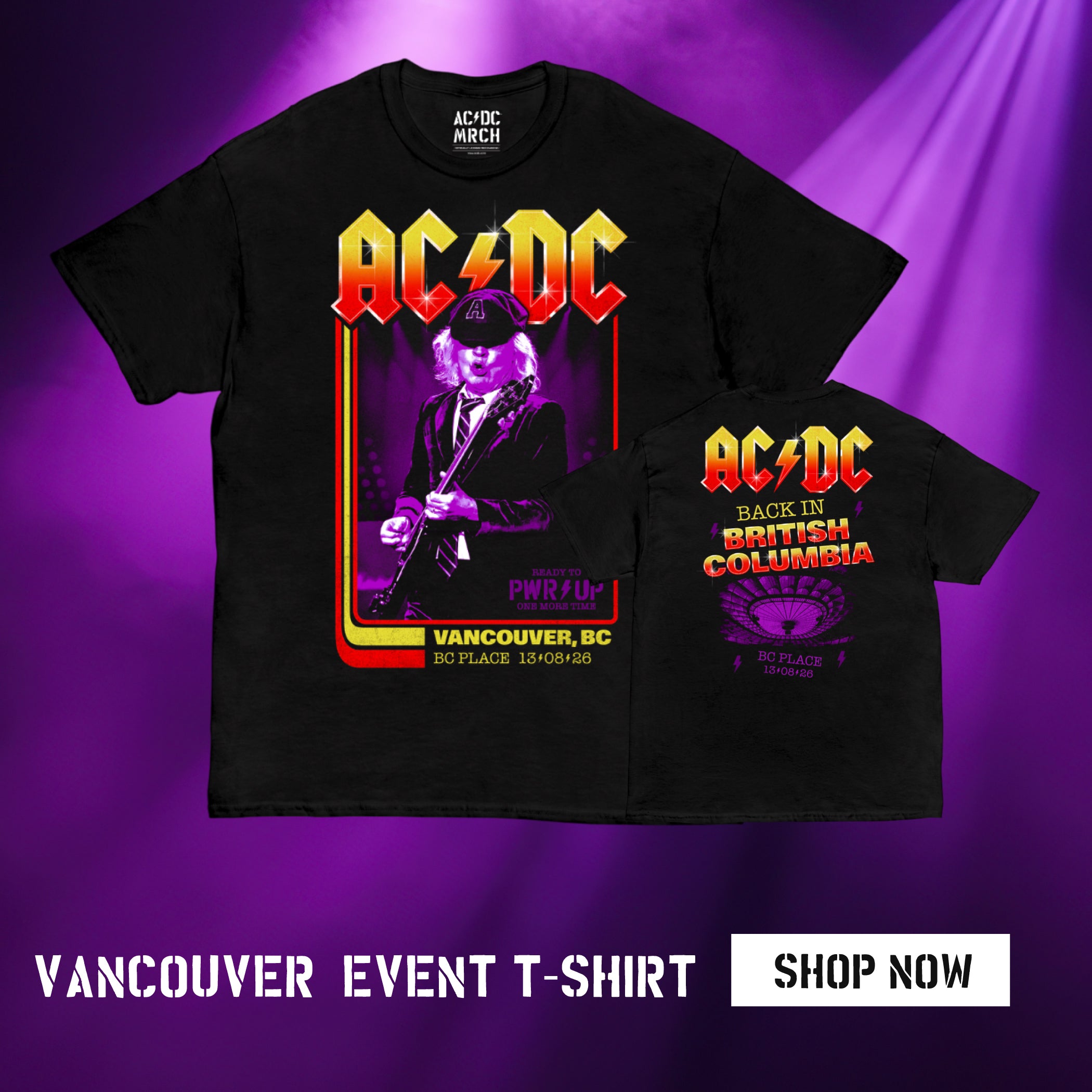 Vancouver event t-shirt